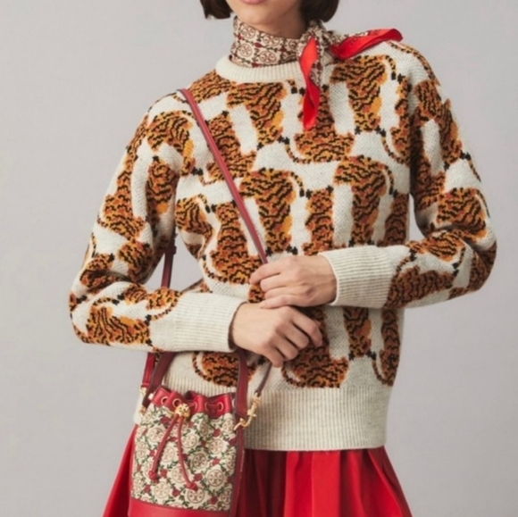 Tory Burch Monogram crossbody bag - Picture 6 of 6